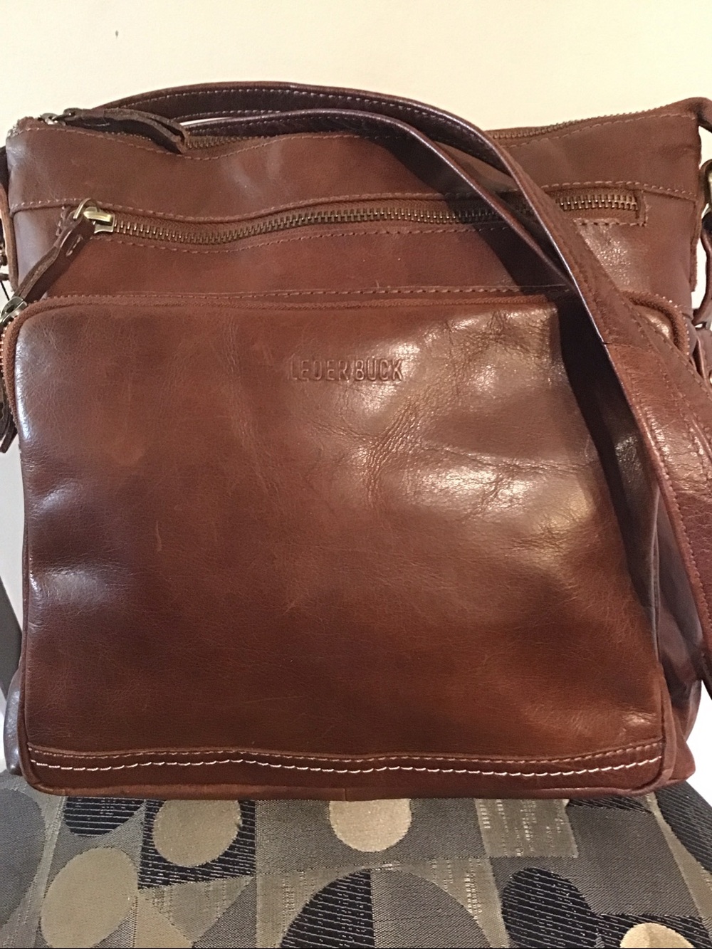Lederbuck Brown Leather Crossbody
